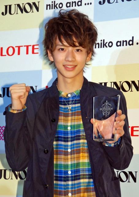 ジュノン・ボーイに１９歳の飯島寛騎さん「何も言えないっス」