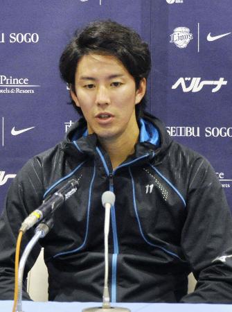 西武・岸、現状維持の２億２５００万円「鍛え直していく」