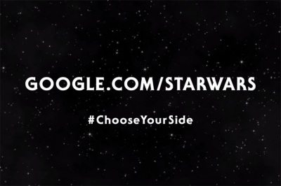 Googleが“内なるフォースに目覚める”、スター・ウォーズとコラボ
