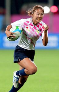 五輪へ闘う女子ラグビー「サクラセブンズ」／写真集