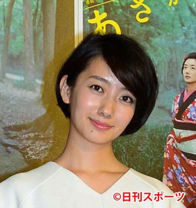 波瑠主演「あさが来た」、ついに視聴率25% 「マッサン」と並ぶ