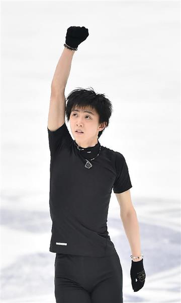 浅田、羽生らが調整 フィギュアＮＨＫ杯公式練習