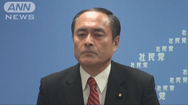 社民・吉田党首が党首選へ出馬表明「再建は道半ば」
