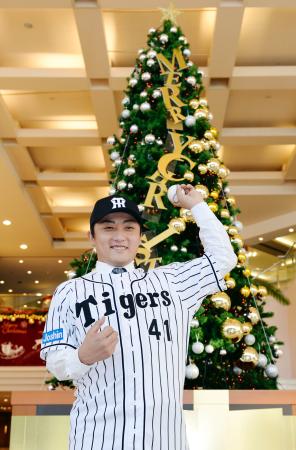 高橋投手が阪神入団記者会見