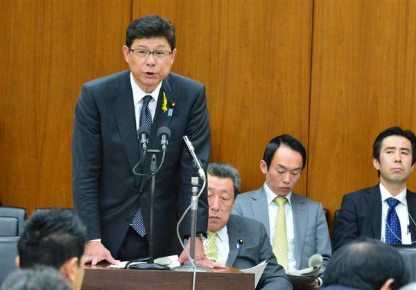 高木復興相「仕事まっとうする」 香典問題での辞任否定