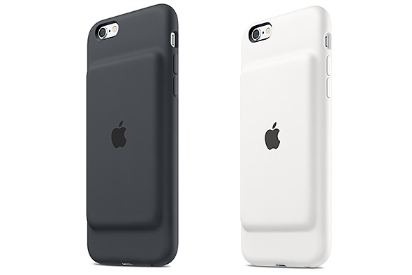 iPhone 6と6sに対応した純正のバッテリー内蔵ケース「Smart Battery Case」