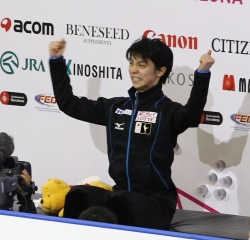 羽生、フリーは「日本的なものを感じてもらえたら」