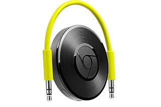 Chromecast Audio、ハイレゾ音楽再生に対応。複数台でマルチルーム再生も