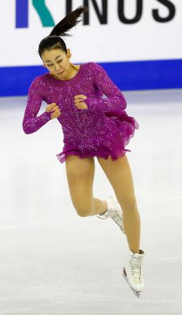 フィギュア＝ＧＰファイナル女子ＳＰ、浅田3位で宮原4位