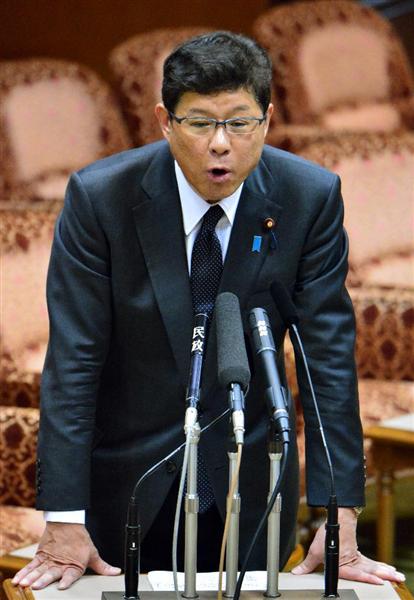 高木復興相は辞任否定「出処進退は自分で決める」