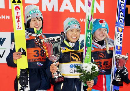 高梨が今季２勝目 Ｗ杯ジャンプ個人第３戦