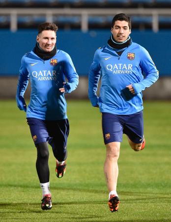 バルサ、広州恒大戦に向けメッシら練習／クラブＷ杯