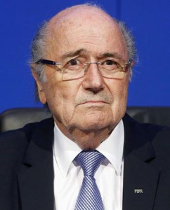 ブラッター会長、書簡送り無罪主張 ＦＩＦＡ加盟協会に