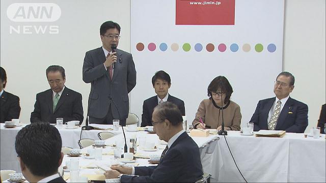 ３万円給付を了承＝反対続出も—自民部会