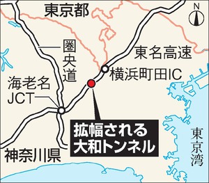 渋滞最悪は海老名―町田 14～15年末年始の高速道
