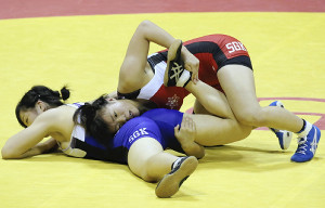 川井梨紗子が五輪内定…レスリング女子６３Ｋ級