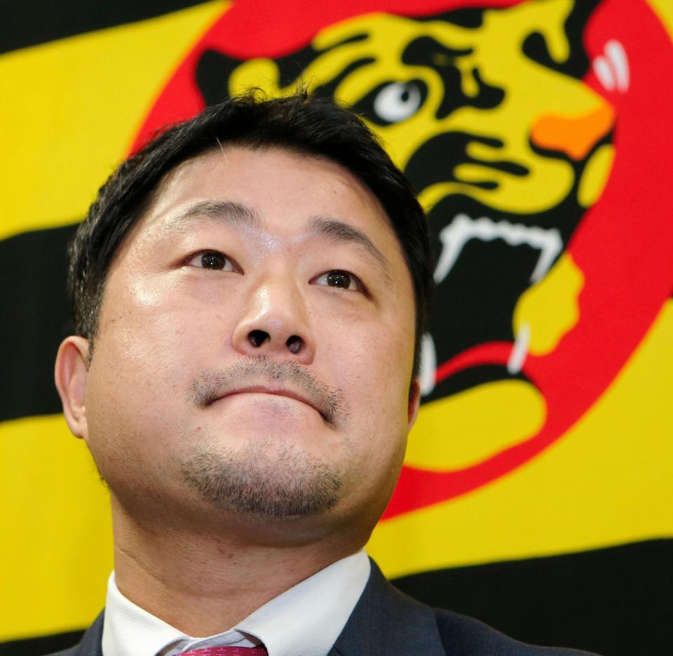 阪神安藤、まさかのダウン更改も「来年頑張る」