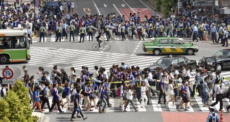 年越しカウントダウン警戒、渋谷駅周辺の通行規制へ