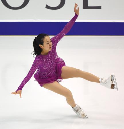 宮原首位、浅田５位…全日本フィギュア女子ＳＰ