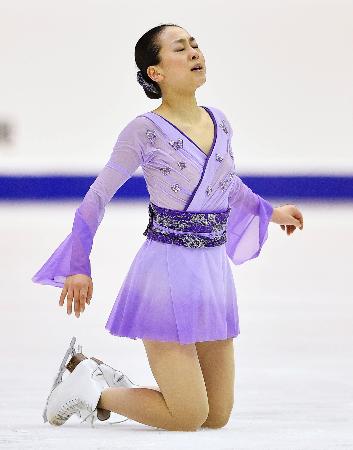 浅田真央が世界切符「どうかなと思っていた」