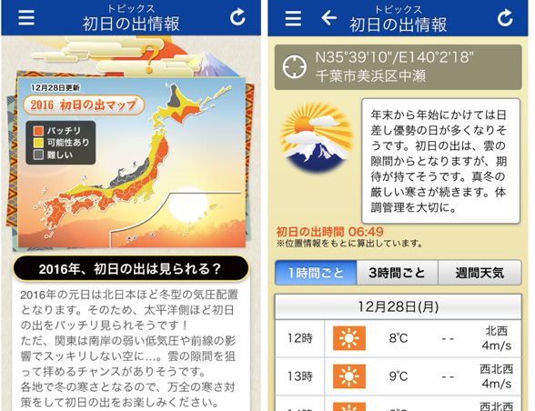 年越し、気温高めに 気象庁予報