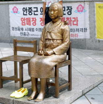少女像の移転反対６６％ 韓国世論調査