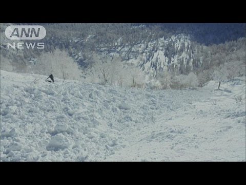 北海道・旭岳で雪崩、１人が巻き込まれた可能性