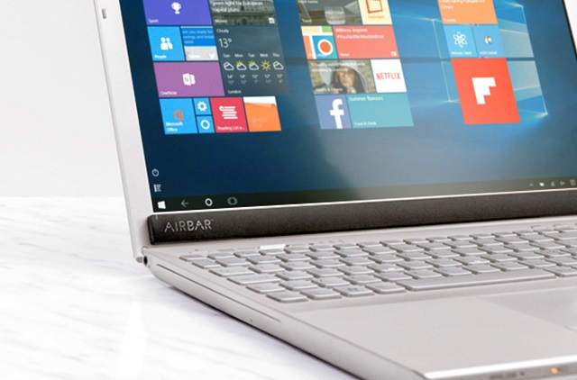 ノートPCがタッチ対応になる魔法の棒「AirBar」