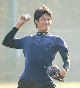 阪神・藤浪が自主トレ公開 「優勝争いで勝てる投手に」