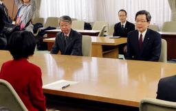 知事、泊原発の安全対策要望 地震動了承受け、北海道電力社長に