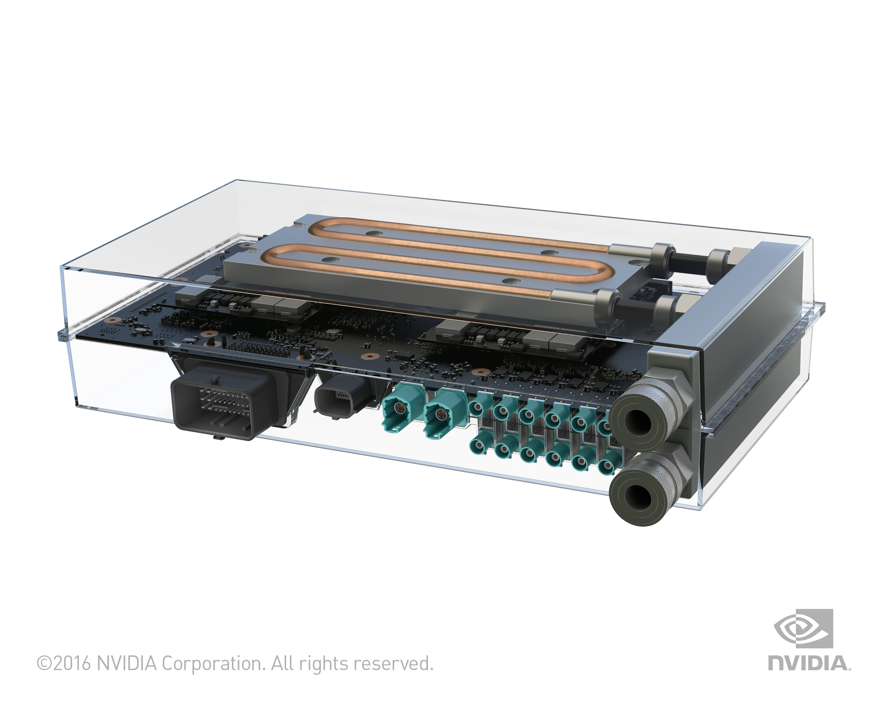 Nvidiaが自動運転車用の高性能プロセッサDrive PX 2を発表、&#39;弁当箱サイズのスーパーコンピュータ&#39;