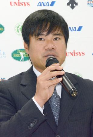 男子ゴルフ、新選手会長に宮里優作