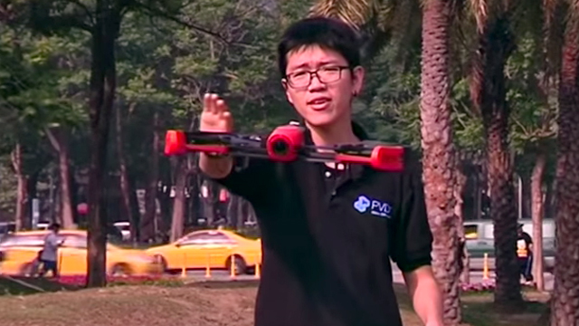 まさにフォース？ 台湾の学生、Apple Watchを使ったドローンのテスト飛行に成功