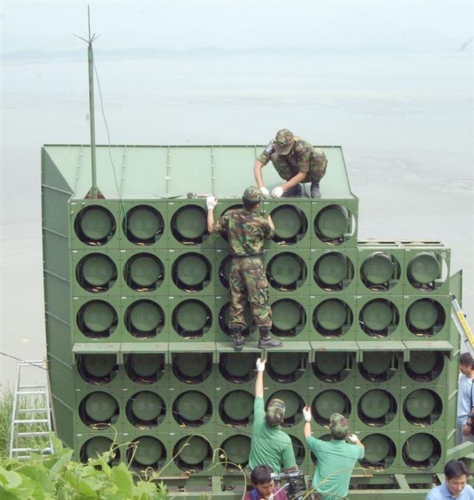 北朝鮮向け宣伝放送を再開 韓国、核実験受け対抗措置