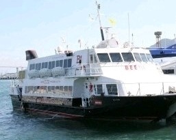 高速船が海洋生物と衝突?10人けが 釜山発博多行き