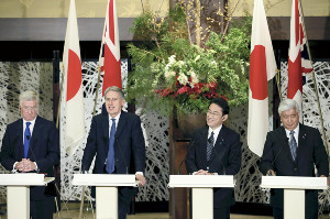 北朝鮮制裁へ調整加速=日英が2プラス2
