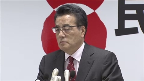 民主・岡田代表、維新との新党「3月末までに決断」