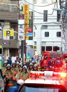 また…歌舞伎町でホテル火災 ７日火災はろうそく出火原因か