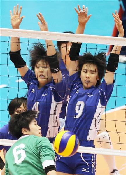 金蘭会・宮部、腰痛でほぼ出番なく…「自分のせいで負けた」／春高バレー