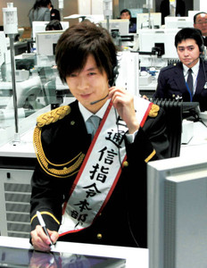 ＤＡＩＧＯさん「１１０番の日」に啓発 不要不急利用控えて