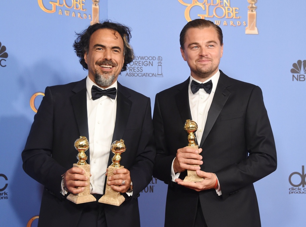 ディカプリオがゴールデン・グローブ賞で主演男優賞を受賞