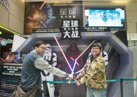 中国でスター・ウォーズ公開 好調な出だし