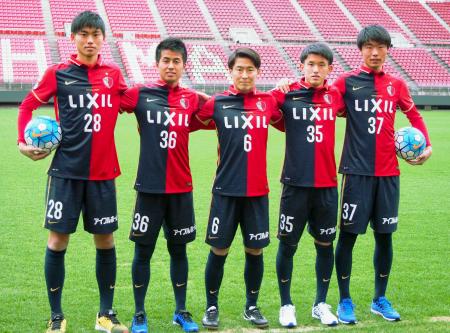 J1鹿島が新体制を発表 新加入の永木「貢献したい」