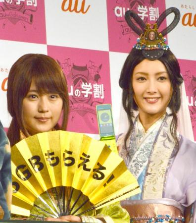有村架純＆菜々緒、“美人姉妹”イベント初共演に歓喜 浦ちゃん「両手に花」