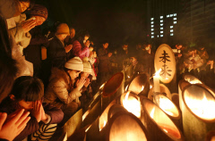 防災の教訓未来へ 阪神大震災21年で追悼行事