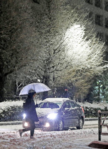 今夜積雪の恐れ 九州北部・山口 2016年01月18日