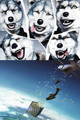 MAN WITH A MISSION、『X-ミッション』にイメージソング提供