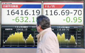 原油や中国経済懸念、株安と円高歯止めかからず 2016年01月20日 19時55分
