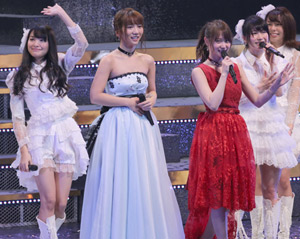 高城亜樹＆永尾まりや、涙の卒業コンサート＝島崎遥香、声詰まらせ贈る言葉－ＡＫＢ４８