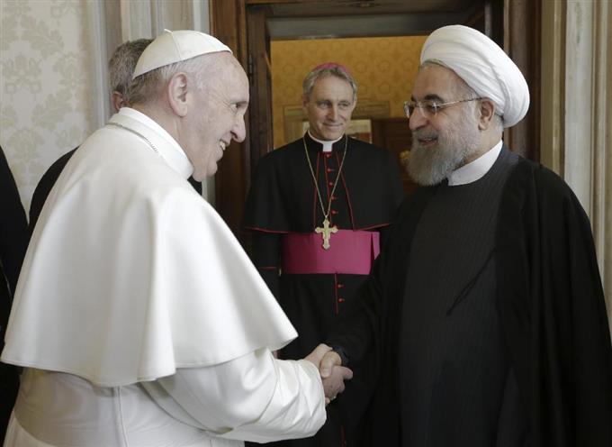 イラン大統領、ローマ法王と会談へ 17年ぶり